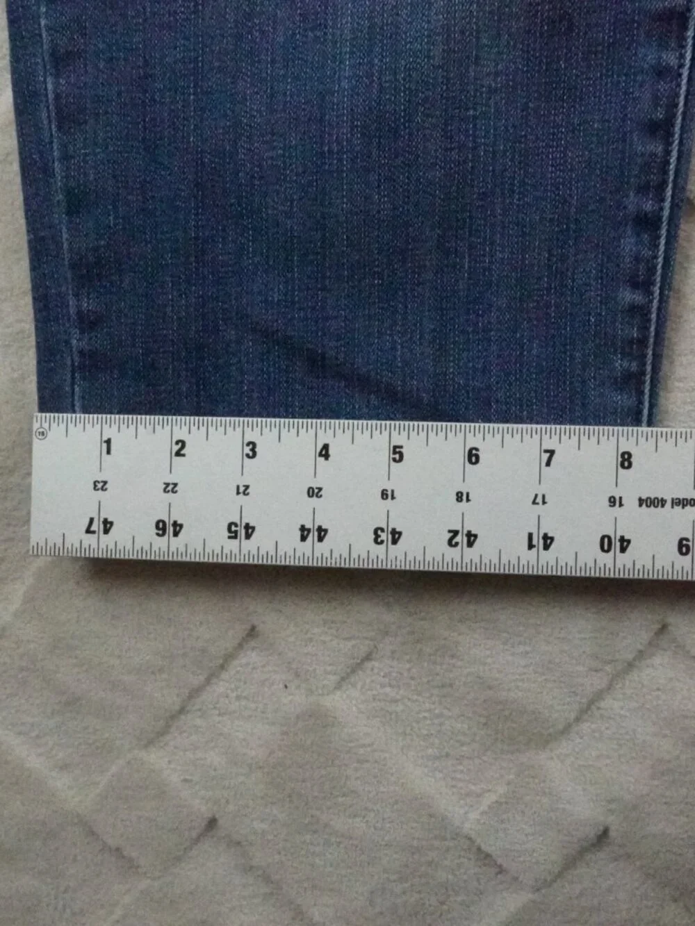 Lucky Brand Athletic Taper Jean Mens 44x25 Blue Stretch Denim